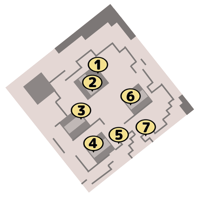 第18話B廃墟の街で得られるものマップ